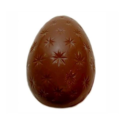Chocoladevorm Eischaal "Sterren" 85 mm