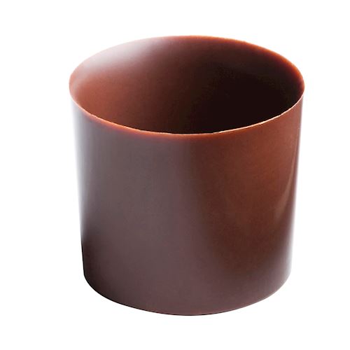 Chocoladevorm bakje rond