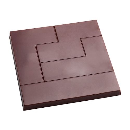 Chocoladevorm tetromino vierkant