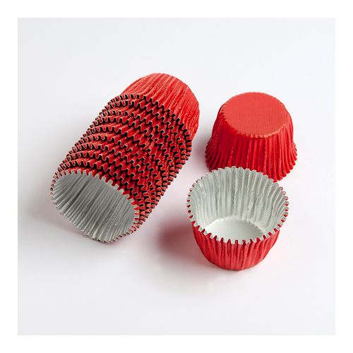 Aluminium cuvet rood - 1250 pcs