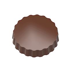 Chocoladevorm magneet rond 50 mm