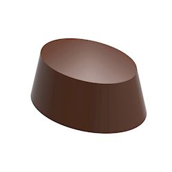 Chocoladevorm magneet ovaal