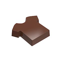 Chocoladevorm magneet voetbaltrui