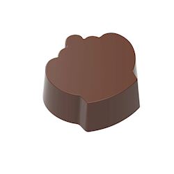 Chocoladevorm magneet chiffers crown