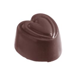 Chocoladevorm hartje