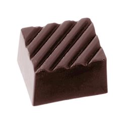 Chocoladevorm rechthoek rib