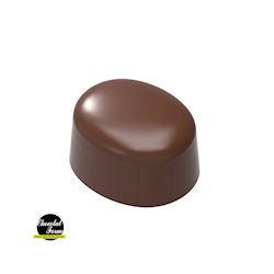 Chocoladevorm dome ovaal