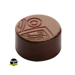 Chocoladevorm rond kalender Azteeks