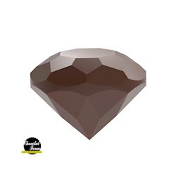 Chocoladevorm kleine diamant