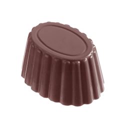 Chocoladevorm cuvet ovaal