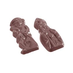 Chocoladevorm Sinterklaas & piet 2 fig.