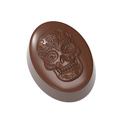 Chocoladevorm Día de los Muertos