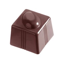 Chocoladevorm blokje koffieboon 21 gr