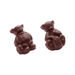 Chocoladevorm 'k zag twee beren 2 fig.