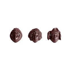 Chocoladevorm bacchus & Co. 3 fig.