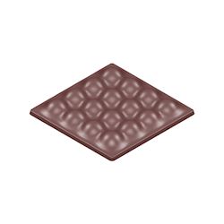 Chocoladevorm tablet bubbles