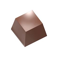 Chocoladevorm blanco kubus