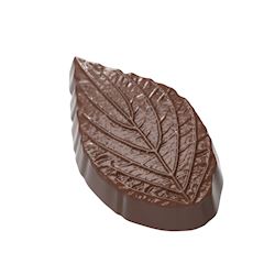Chocoladevorm structuur blad
