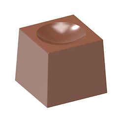 Chocoladevorm kubus