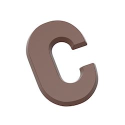 Chocoladevorm letter C 200 gr