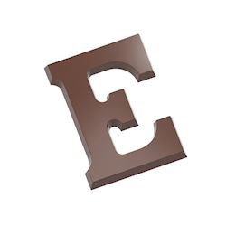 Chocoladevorm letter E 200 gr