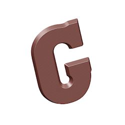 Chocoladevorm letter G 200 gr