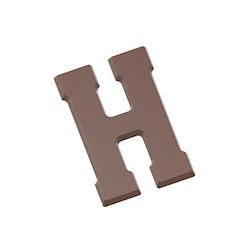 Chocoladevorm letter H 200 gr