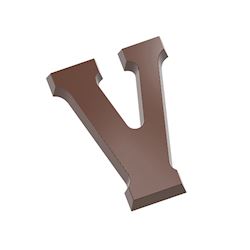 Chocoladevorm letter V 200 gr