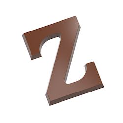 Chocoladevorm letter Z 200 gr