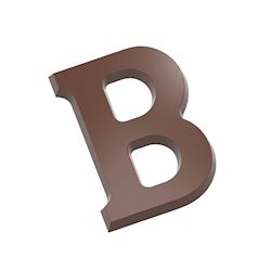 Chocoladevorm letter B 135 gr