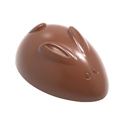 Chocoladevorm abstract konijn