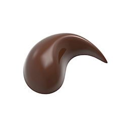 Chocoladevorm praline drop - Frank Haasnoot