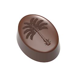 Chocoladevorm praline palmboom