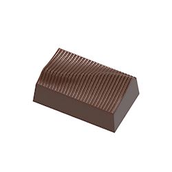 Chocoladevorm rechthoek plissé