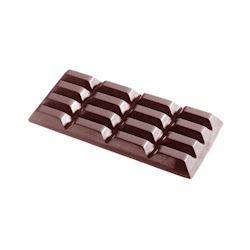 Chocoladevorm tablet 4x4 lang 115 gr