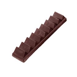 Chocoladevorm reep 100 gr