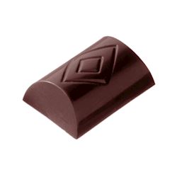 Chocoladevorm buche ruit