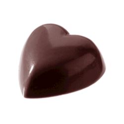 Chocoladevorm hart 6x10 pcs