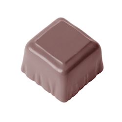Chocoladevorm cuvet vierkant