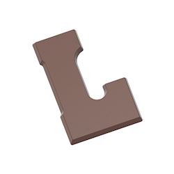 Chocoladevorm letter L 135 gr