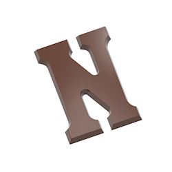 Chocoladevorm letter N 135 gr