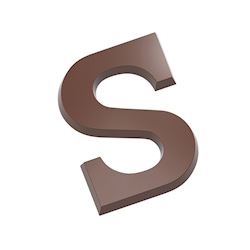 Chocoladevorm letter S 135 gr
