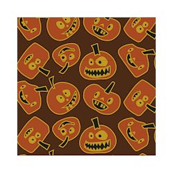 Transferts 300 x 400 mm Funny Pumpkins