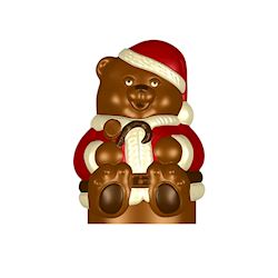 Chocoladevorm Kerstbeer 160 mm