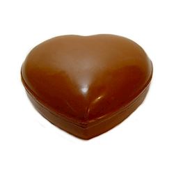 Chocoladevorm bonbonniere hart 100 mm