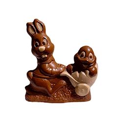 Chocoladevorm konijn kinderwagen 202 mm