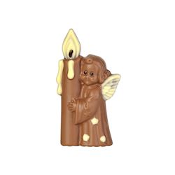 Chocoladevorm engel + kaars 125 mm