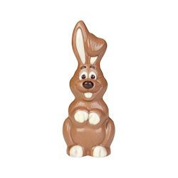 Chocoladevorm lachend konijn 125 mm