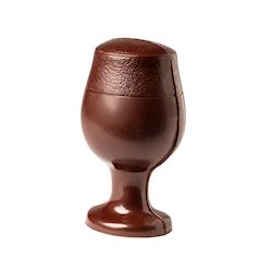 Chocoladevorm bierglas 150 mm