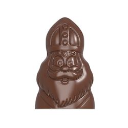Chocoladevorm magneten buste Sinterklaas 200 mm